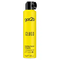 Tesco Schwarzkopf got2b glued blasting freeze spray 300ml offer