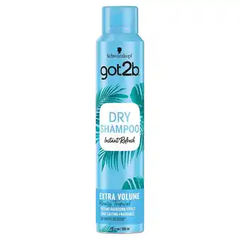 Tesco Got2b fresh it up volume dry shampoo 200ml offer