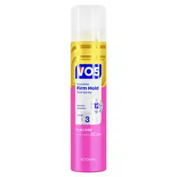 Tesco Vo5 firm hold hair spray 400ml offer