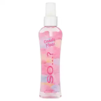 Tesco So candy floss body mist 100ml offer