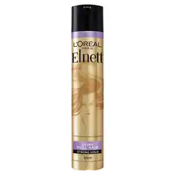 Tesco L'oreal paris elnett supreme lumiere hair spray 200ml offer