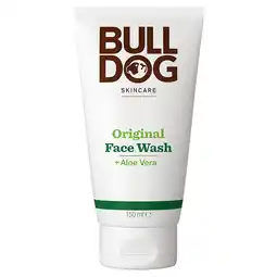 Tesco Bulldog original face wash 150ml offer