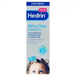 Tesco Hedrin all in one shampoo 100ml offer