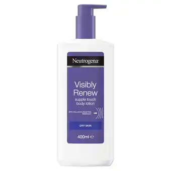 Tesco Neutrogena norwegian formula visibly renew body lotion 400ml offer