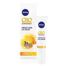 Tesco Nivea q10 plus c energy eye treatment 15ml offer