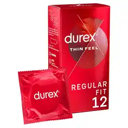 Tesco Durex condom thin feel 12's offer