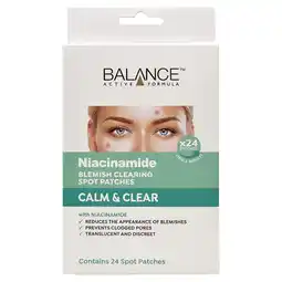 Tesco Balance active niacinamide spot patches 24 pack offer