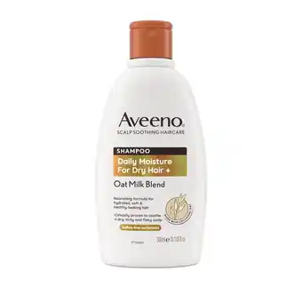 Tesco Aveeno oat milk blend shampoo 300ml offer