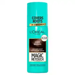 Tesco L'oreal magic retouch root touch up dark brown 75ml offer