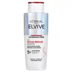 Tesco L'oreal paris elvive bond repair shampoo 200ml offer