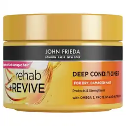 Tesco John frieda rehab & revive deep conditioner 250ml offer
