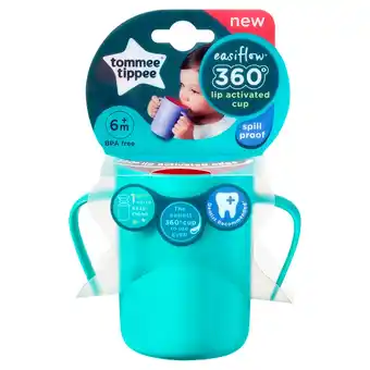 Tesco Tommee tippee 360 handled cup 6m+ offer