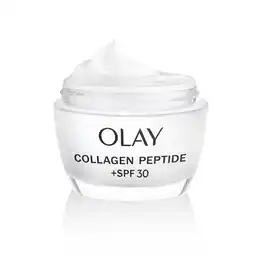 Tesco Olay regenerist collagen peptide fragrance free spf30 50ml offer