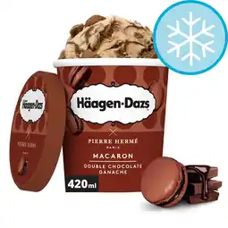 Tesco Haagen dazs macaroon double chocolate ice cream 420ml offer