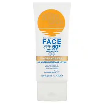 Tesco Bondi sands spf50+ fragrance free face lotion 75ml offer