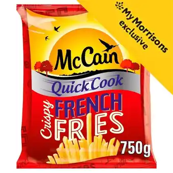 Morrisons Mccain quick cook french fries offer