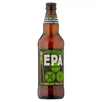 Morrisons Marston's english pale ale bottle offer