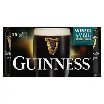 Morrisons Guinness draught cans offer