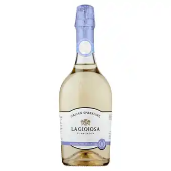 Morrisons La gioiosa sparkling alcohol free offer