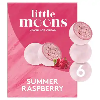 Morrisons Little moons raspberry ice cream mochi offer