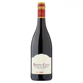 Morrisons Prestige de calvet cotes du rhone grenache-syrah offer