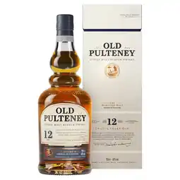 Morrisons Old pulteney 12 year old malt single malt scotch whisky offer