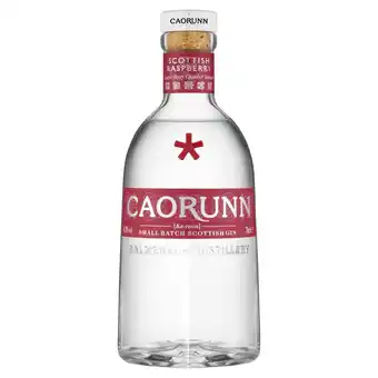 Morrisons Caorunn scottish raspberry gin offer