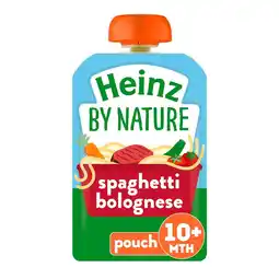 Morrisons Heinz spaghetti bolognese pouch 10m+ offer
