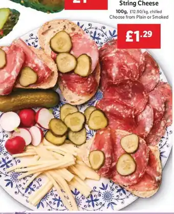 Lidl String Cheese offer
