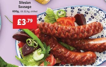 Lidl Silesian Sausage 600g offer