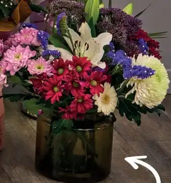Blueberries & Cream Bouquet
