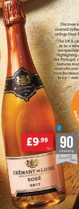 Lidl Créman De Loire Rosé Brut offer