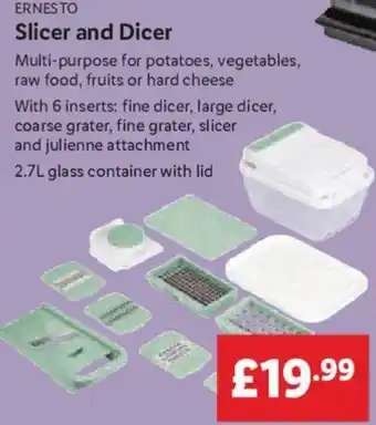 Lidl Ernesto Slicer and Dicer offer