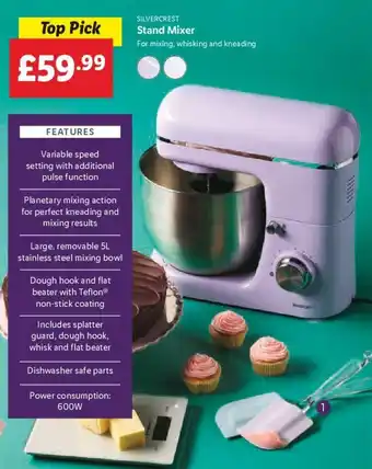 Lidl Silvercrest Stand Mixer offer