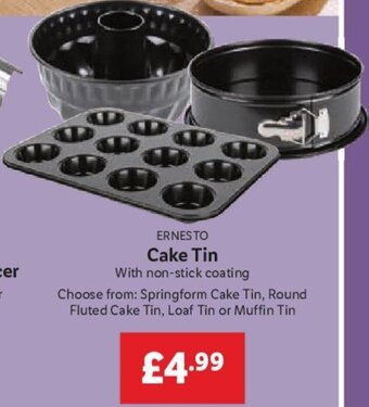 Lidl Ernesto Cake Tin offer