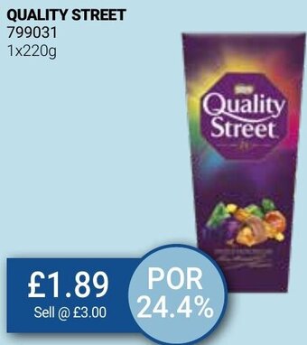 Bestway Quality Street 1x220g offer
