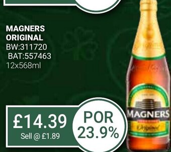 Bestway Magners Original 12x568ml offer