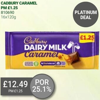 Cadbury Caramel 16x120g
