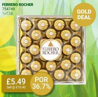 Bestway Ferrero Rocher 1xT24 offer