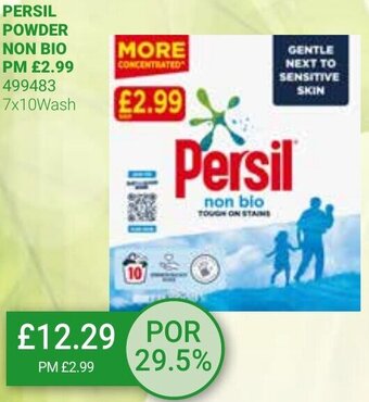 Bestway Persil Powder Non Bio 7x10Wash offer