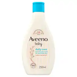 Tesco Aveeno baby daily care hair & body wash 250ml offer