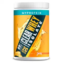Tesco Myprotein clear whey protein powder orange & mango261g offer
