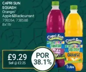 Bestway Capri Sun Squash Orange/Apple&Blackcurrant 8x1 ltr offer