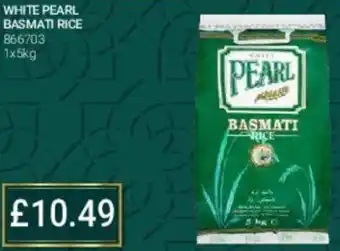 Bestway White Pearl Basmati Rice 1x5kg offer