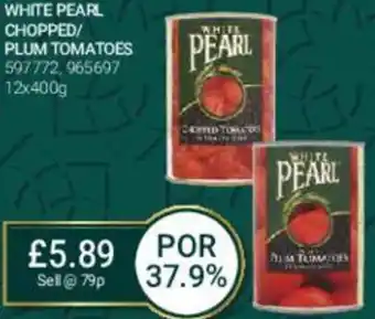 Bestway White Pearl Chopped/ Plum Tomatoes 12x400g offer