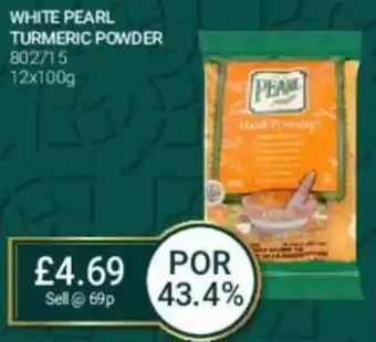 Bestway White Pearl Turmeric Powder 12x100g offer