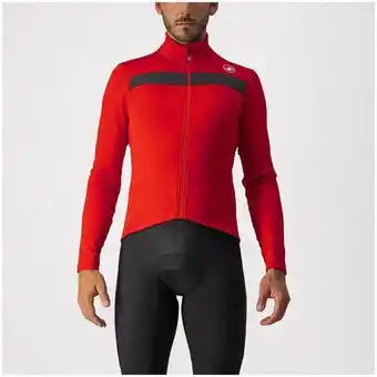 Castelli puro 3 jersey fz - xxxl - red