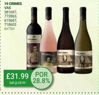 Bestway 19 crimes offer