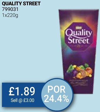 Bestway Quality Street 1x220g offer