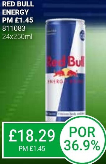 Bestway Red Bull Energy 24x250ml offer